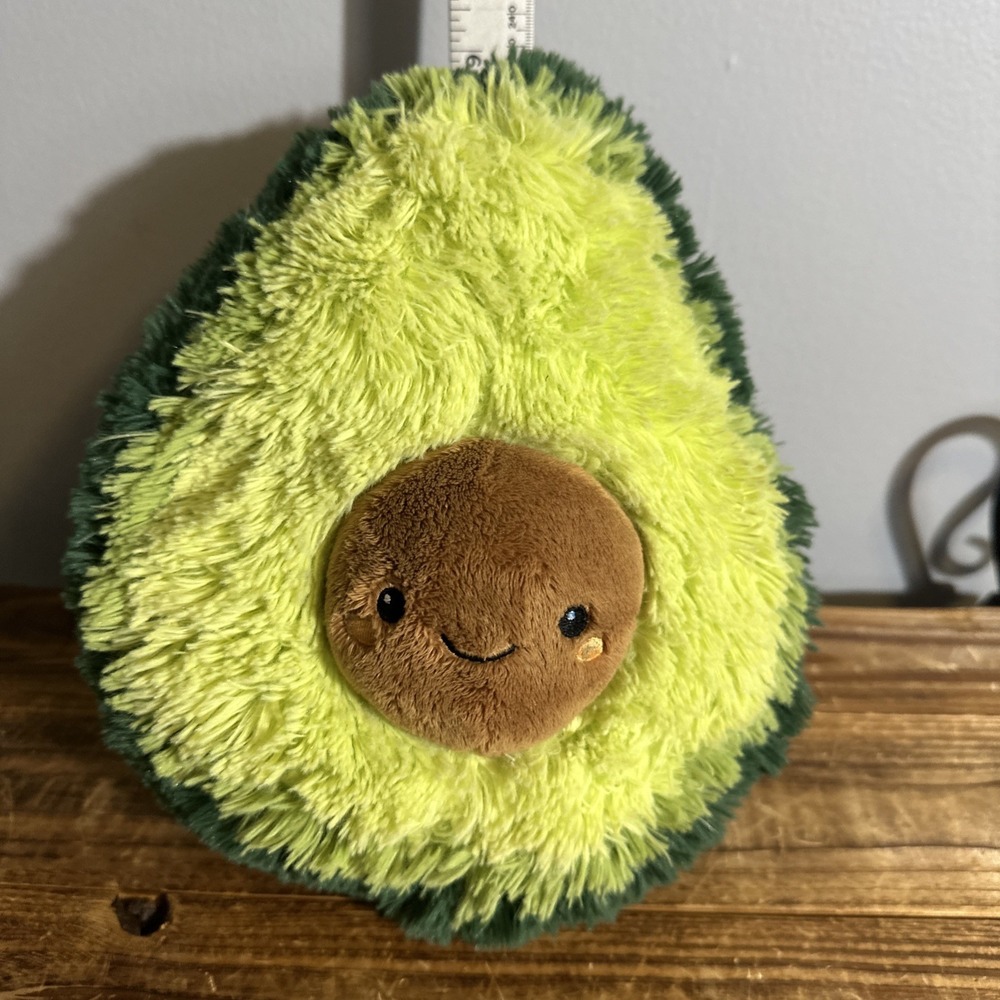 Squishable Avocado Pillow Plush 10'' Stuffed Animal Smiling Pit 2017